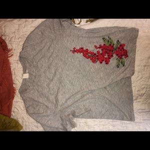 H&M embroidered top